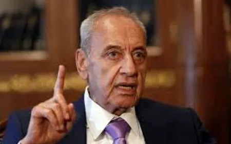 ‏بري يغادر القصر الجمهوري من دون الإدلاء بأي تصريح