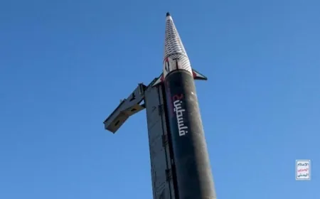 الحوثيون استهدفوا وزارة الحرب الإسرائيلية بـ"فلسطين 2"