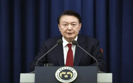 بدء المحاكمة في قضية عزل الرئيس الكوري الجنوبي