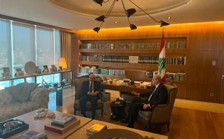 ميقاتي التقى نواف سلام: نتمنى له التوفيق في تشكيل الحكومة