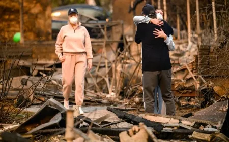 حريقان جديدان في كاليفورنيا