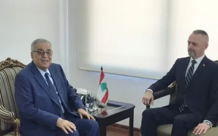 بو حبيب التقى سفير فرنسا وبيلاروسيا والممثلة الجديدة لصندوق الأمم المتحدة للسكان في لبنان