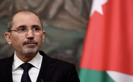 وصول وزير الخارجية الاردني أيمن الصفدي الى عين التينة للقاء رئيس مجلس النواب نبيه بري