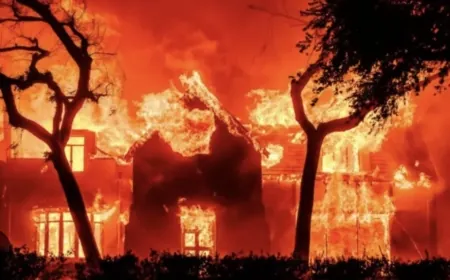 مكافحة الحريق أخيرا في كاليفورنيا