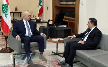 الرئيس عون يستقبل حاكم مصرف لبنان بالانابة الدكتور وسيم منصور