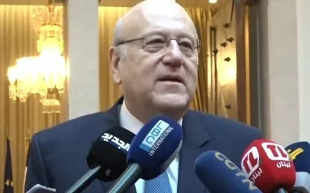 ميقاتي بعد لقائه ماكرون: الرئيس الفرنسي أبدى تفهمه للاوضاع اللبنانية واعداً تقديم الدعم للحكومة الجديدة