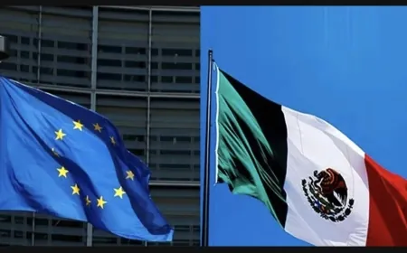 اتفاق لتعزيز الشراكة بين المكسيك والاتحاد الأوروبي قبل تنصيب ترامب