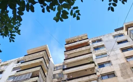 حريق شقة سكنية في برج الإيمان بأبي سمراء طرابلس