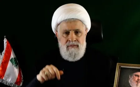 الأمين العام لحزب الله سماحة الشيخ نعيم قاسم