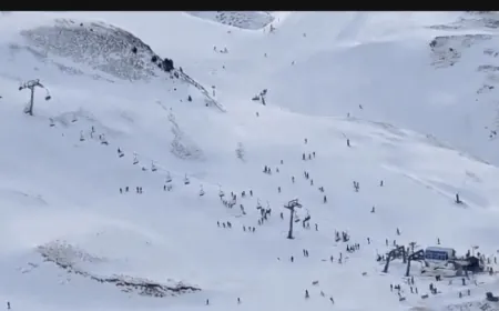 إصابة العشرات في حادث تزلج شمال إسبانيا