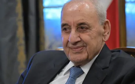 بري عرض الاوضاع مع وزير خارجية النرويج