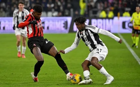 يوفنتوس يثأر من ميلان ويتقدم للمربع الذهبي