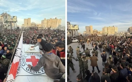 بدء تسليم الأسيرات الثلاث بـ ‎غزة