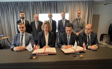 في إطار تعزيز أمن المرافق الحدودية... حمية يوقع اتفاقية مع شركة THALES الفرنسية