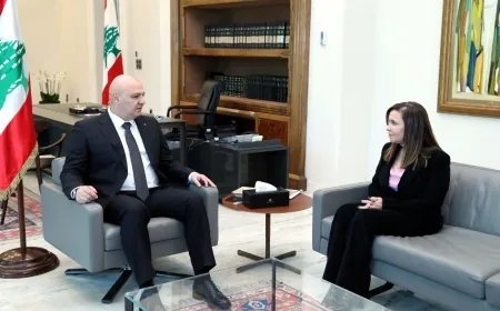 الرئيس جوزاف عون استقبل السفيرة فرح بري القائم بأعمال سفارة لبنان في ‎الدوحة