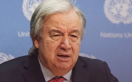 غوتيريش: يجب إزالة الذخائر غير المتفجرة من قطاع غزة