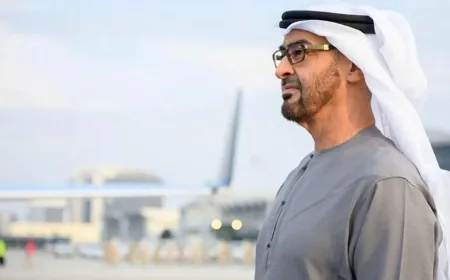 الرئيس الإماراتي يهنئ ترامب
