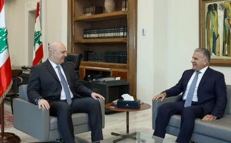 الرئيس عون استقبل اللواء عباس إبراهيم المدير العام السابق للأمن العام