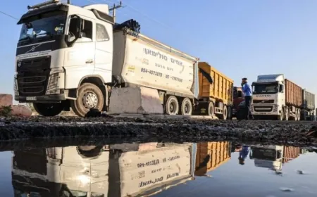 الأمم المتحدة: 897 شاحنة مساعدات دخلت غزة اليوم