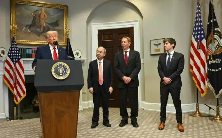 ترمب يطلق مشروع «ستارغيت» العملاق للذكاء الاصطناعي