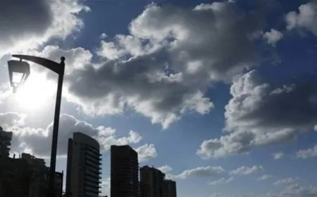 في طقس اليوم: منخفض جويّ قليل الفعالية..