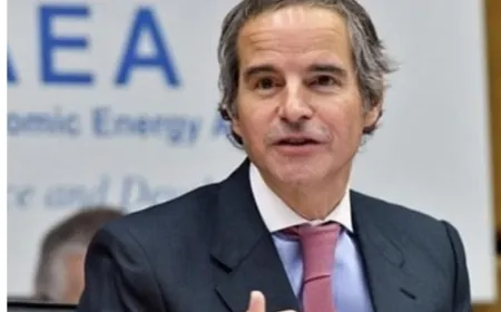 غروسي: إيران تملك 200 كيلوغرام من اليورانيوم المخصب لدرجة نقاء عالية