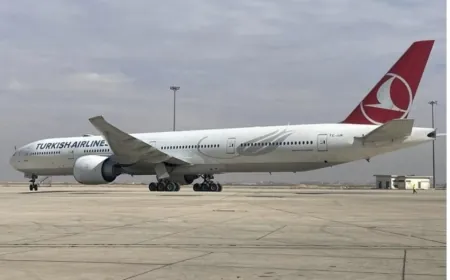 وصول أول طائرة ركاب تركية إلى مطار دمشق الدولي بعد انقطاع دام نحو 13 عاماً