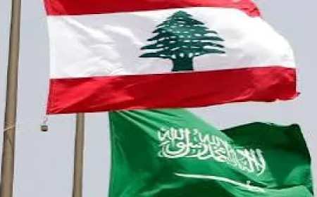 وزير الخارجية عبدالله_بوحبيب يستقبل وزير الخارجية السعودي فيصل_بن_فرحان على أرض مطار رفيق_الحريري الدولي