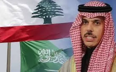 ‏وزير خارجية السعودية الأمير فيصل بن فرحان وصل للقاء الرئيس المكلف بتشكيل الحكومة نواف سلام