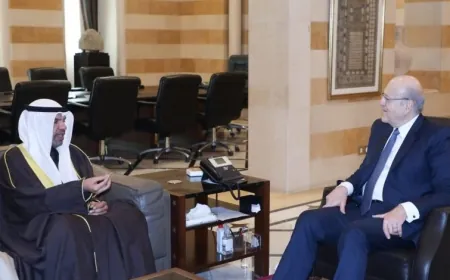ميقاتي استقبل علي اليحيا والبديوي: سيكون هناك تعاون كامل بين الكويت ولبنان مع تشكيل الحكومة