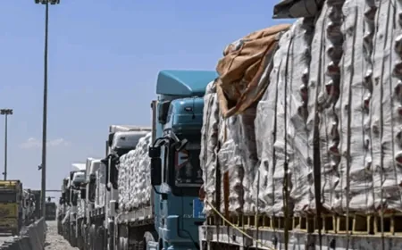 الأمم المتحدة: أكثر من 4200 شاحنة مساعدات دخلت قطاع غزة في الأيام الستة