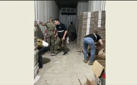 "الريجي" ضبط  كميات كبيرة من المعسّل المهرّب والمزوّر