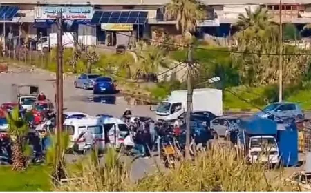 اشكال عنيف في مدينة الميناء ادى الى سقوط جريح بطعنة سكين في العنق