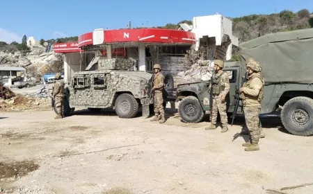 الجيش يستكمل الانتشار في منطقة جنوب الليطاني، ووحداته تُوسع انتشارها في القطاع الأوسط