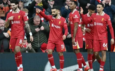 ليفربول يواصل زحفه نحو اللقب وأرسنال يستعيد توازنه