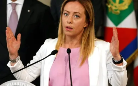 رئيسة وزراء إيطاليا: دخول أوروبا والولايات المتحدة في حرب تجارية لن يكون في مصلحة أحد