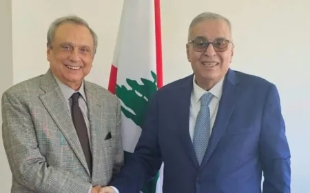 حبيب تابع مع وزير الخارجية ملف الإسكان وإعادة فتح شارع المصارف