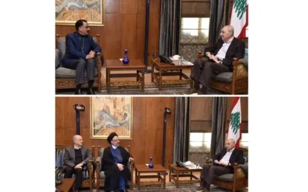 بري إستقبل الشوابكة والعلامة فضل الله
