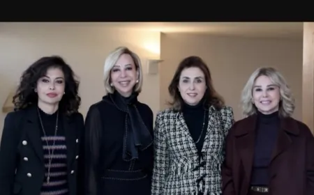 اللبنانية الأولى استقبلت مي الخليل ولورا لحود ووفدا نسائيا من مؤسسات محمد خالد الاجتماعية