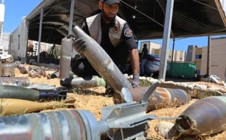 أطباء بلا حدود": خطر القذائف الإسرائيلية غير المنفجرة بغزة يستمر لسنوات