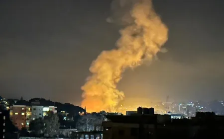 مسيرة معادية استهدفت بصاروخ موجه سيارة "بيك اب" على طريق مدرسة الروضات في النبطية الفوقا