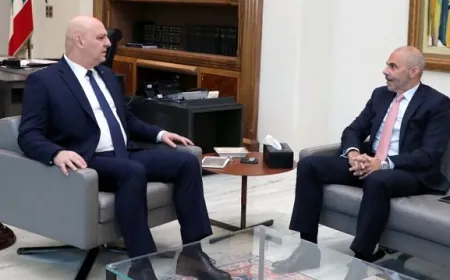 الرئيس عون استقبل المدير العام لكازينو لبنان