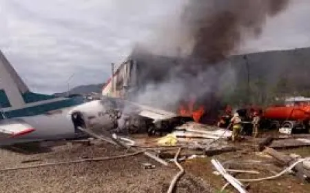 مقتل 18 شخصا بسقوط طائرة في ولاية الوحدة بجنوب السودان