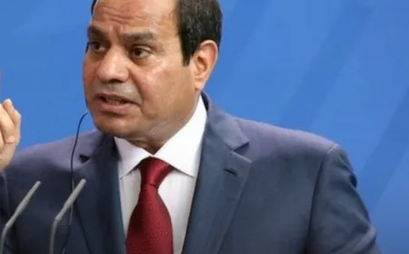 السيسي: ترحيل وتهجير الشعب الفلسطيني ظلم لا يمكن أن نشارك فيه
