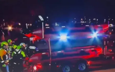 تحطم طائرة ركاب على متنها نحو 60 راكباً في واشنطن بعد اصطدامها بهليكوبتر..