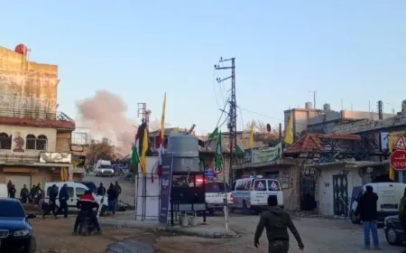 طائرة مسيّرة إسرائيليّة استهدفت محيط حسينية بلدة الطيبة جنوبي لبنان