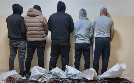 قوى الأمن: توقيف عصابة سرقة أسلاك كهربائية عن الشبكة العامة في مناطق الشمال