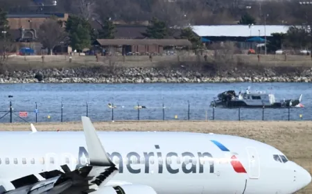 الكارثة الجوّية في واشنطن... المسعفون يواصلون البحث عن جثث