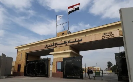 معبر رفح سيفتح رسميا يوم غد