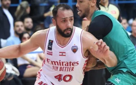 بيروت يلاقي منتخب الامارات في نصف نهائي سلة دبي